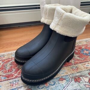 Hunter Insulated Sherpa Fleece Lined Rain Boots